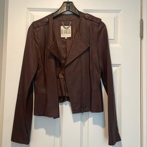 Leather Moto jacket